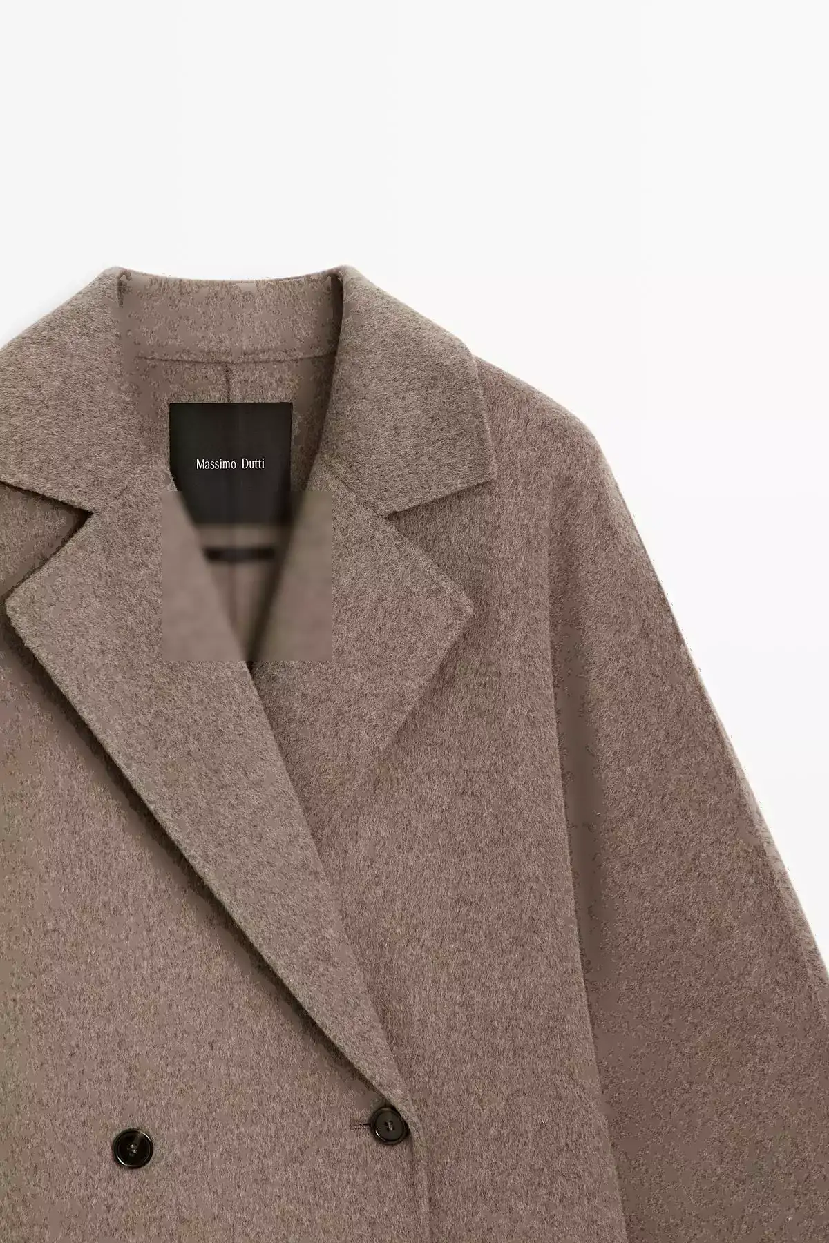 کابان کراوزه از ترکیب پشم بلند برند Massimo Dutti - 984284173