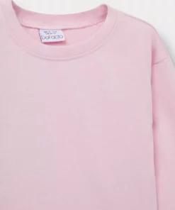 تیشرت آستین بلند یقه گرد برای دختر بچه E8355A525AU برند Defacto - 963439776