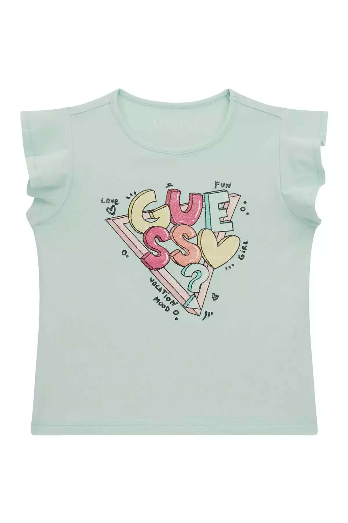 تیشرت استاندارد دخترانه برند Guess - 942238898