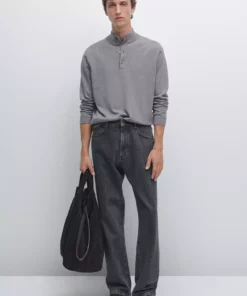 پالتوی گردن دیپ کوسن بچهگانه برند Massimo Dutti - 977920637