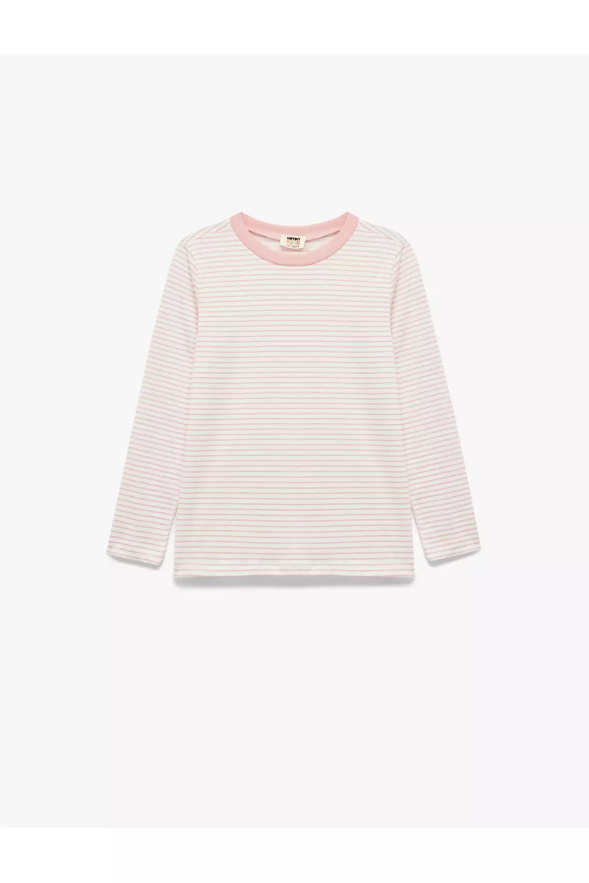 ست تیشرت پنبهای یقه گرد بلند با طرحهای مختلف ۵ عددی برند Koton - 988882780