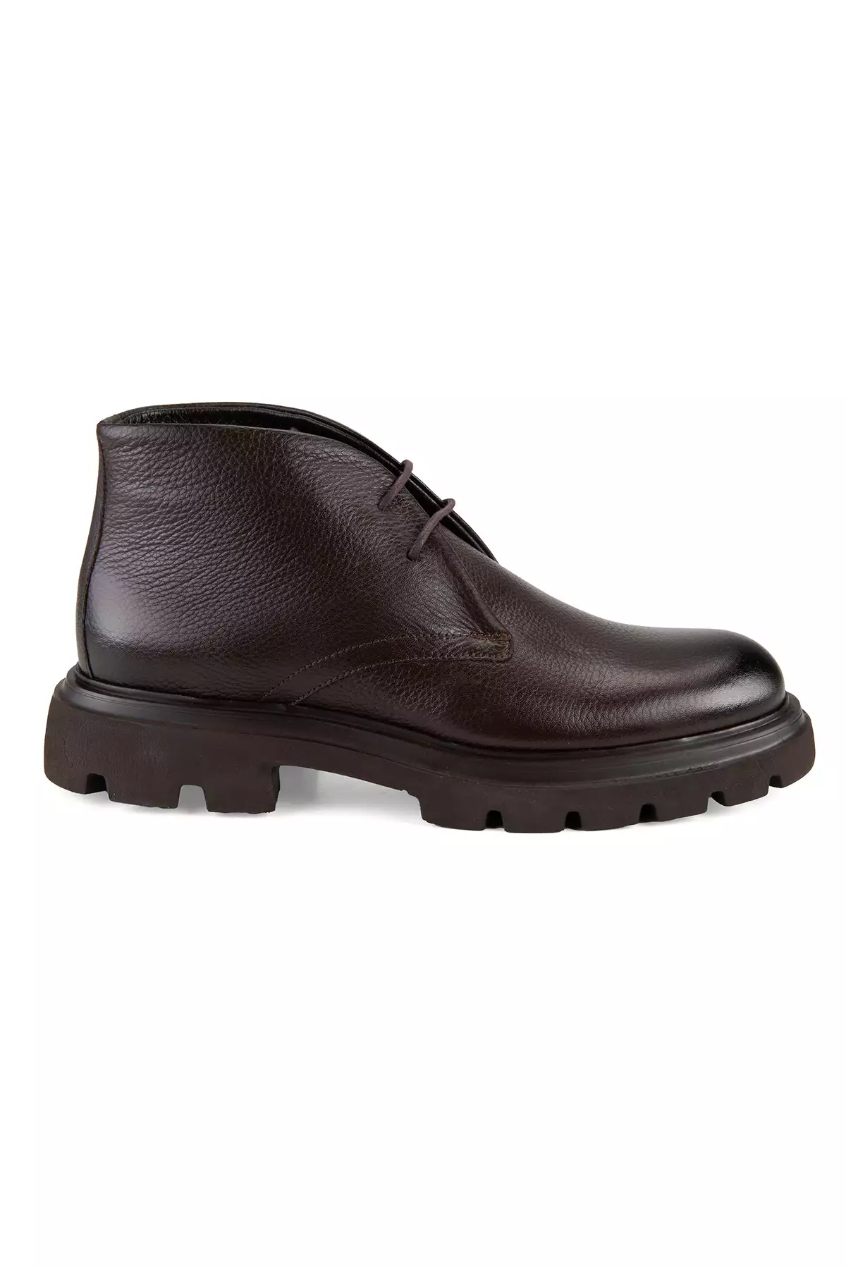 چکمه چرمی مردانه الارا کافی برند Desa - 865473115