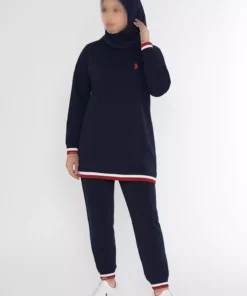 ست لباس زنانه رنگ آبی تیره ۲۰۱۸۱ برند U.S. Polo Assn. - 950170559
