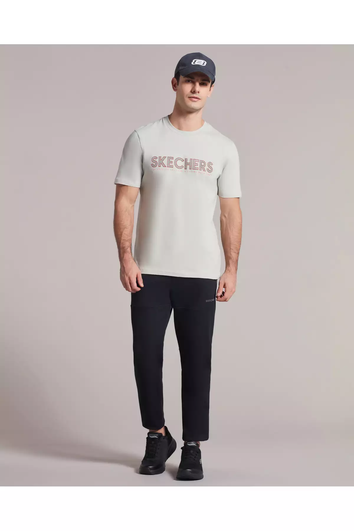 شلوار عرقی مردانه مدل M 2XI-Lock PU با طرح چاپی - رنگ مشکی شماره S231078-001 برند Skechers - 664728997