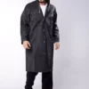 بارانی زنانه و مردانه با کلاه و دکمهدار، بارانی EVA مشکی مدل M21mrc881r03 برند Marlux - 92628746