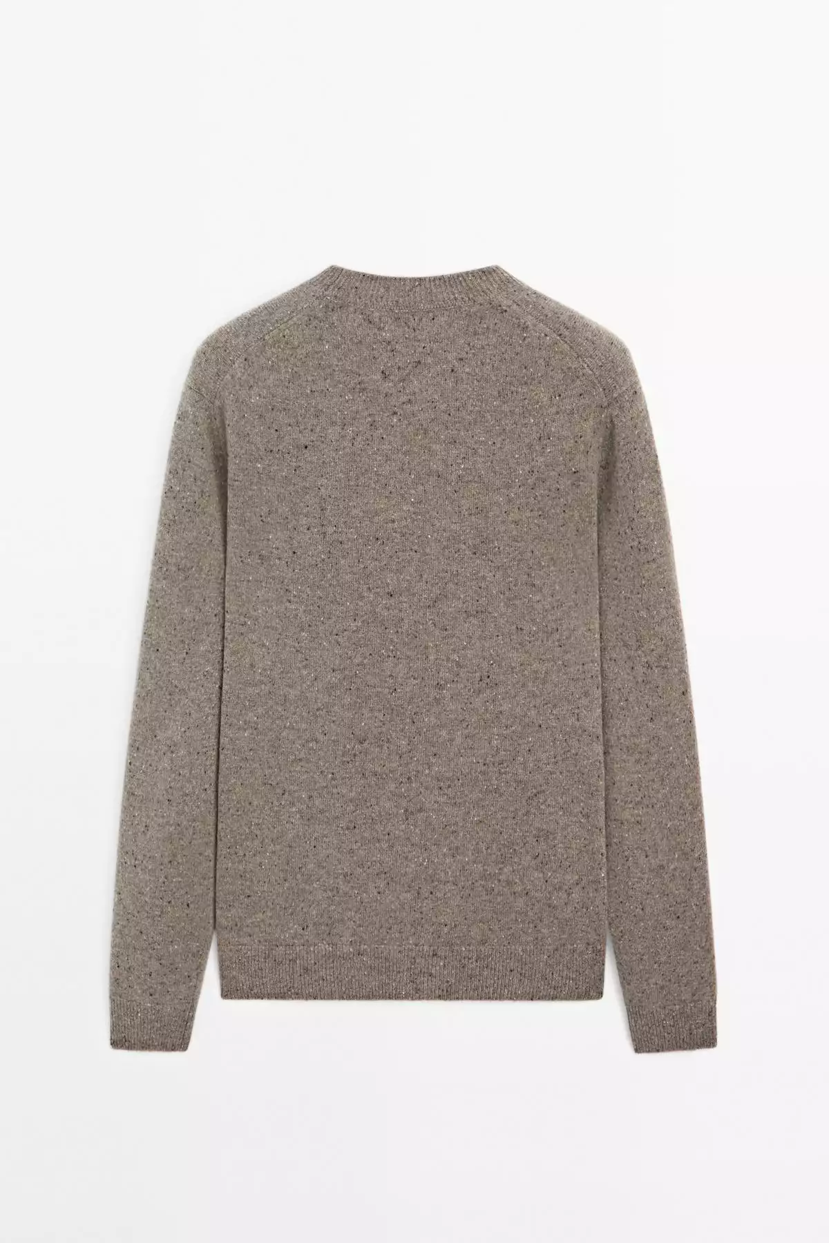 کاپشن دورگردنی با بافت ۱۰۰٪ پشم برند Massimo Dutti - 991327100