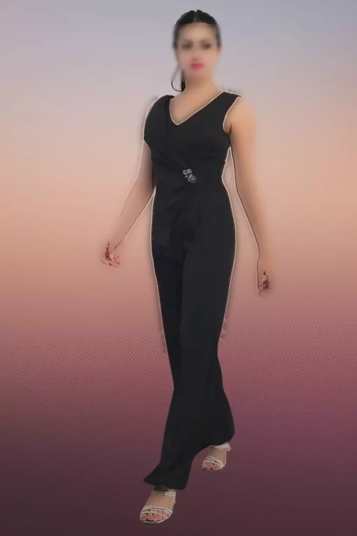 سرهمی مجلسی مخصوص خانم‌ها با سایز بزرگ دوخت سفارشی 425 برند Moda Amore - 964676674