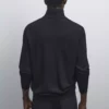 ژاکت با زیپ ترایکویی برند Massimo Dutti - 955297355