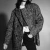 پالتو زنانه کرم شکسته 37095946 برند MANGO - 781340854