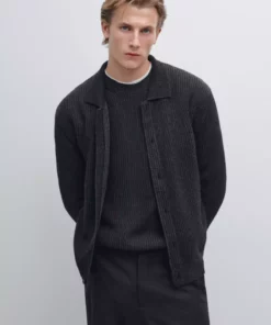 کارتن پشمی با ترکیب کشمیر برند Massimo Dutti - 1024809755