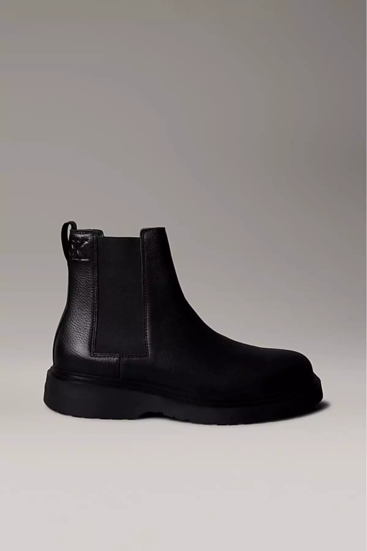 چکمه چلسا مردانه با زیره نظامی - مشکی برند Calvin Klein - 1015487951