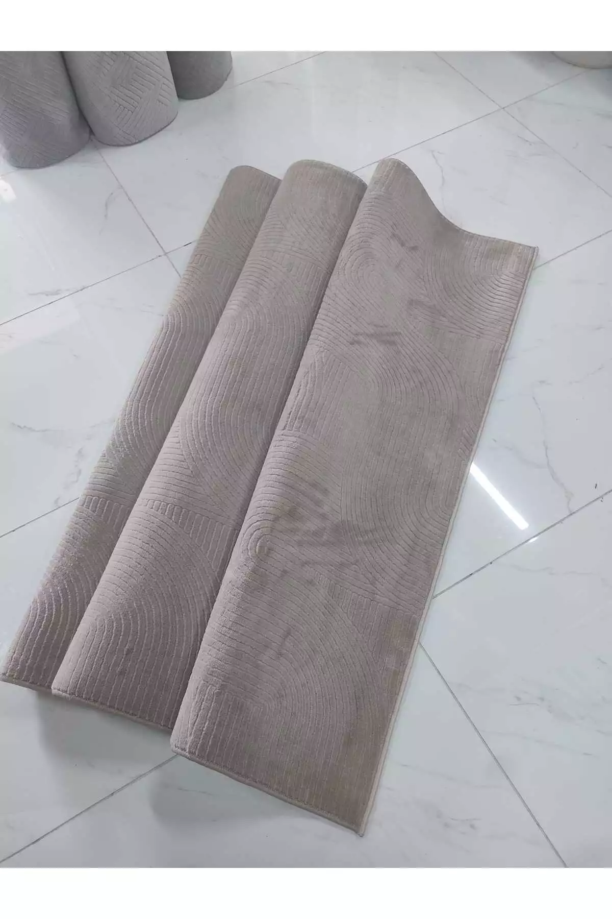 فرش بافته شده جوی رنگ کرم مخصوص اتاق، سالن، corredor و آشپزخانه برند Merinos - 896979895