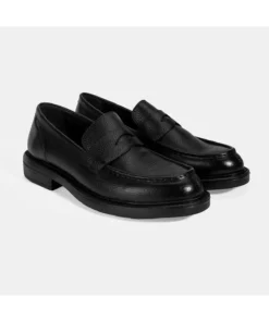 مردانه کفش لوفر چرم سیاه برند Desa - 983869668