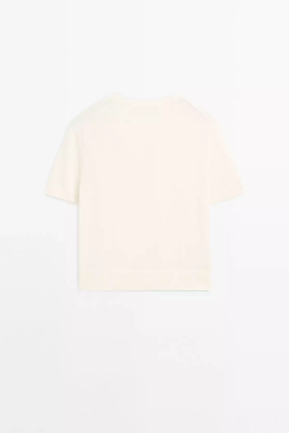 کوتاه آستین پشمی نازک بافتنی برند Massimo Dutti - 939063990