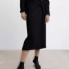 دامن میدی با روبان برند MANGO - 467443150