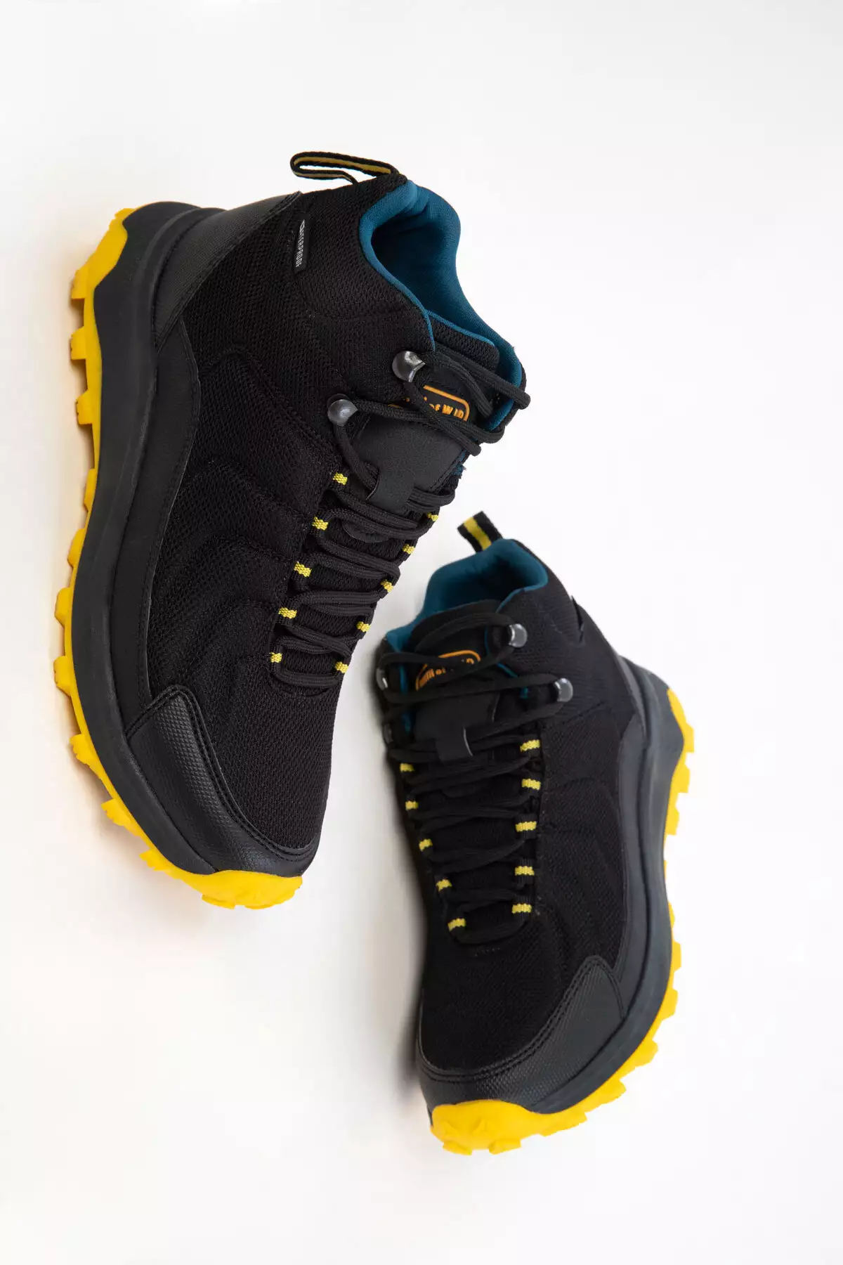 چکمه و بوت مردانه مشکی و زرد 20855 برند SOHO - 979518339