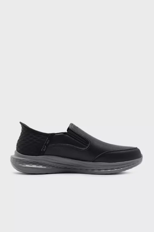 کفش کژوال مردانه اسلید-کوپر با ترکیب چرم شماره 205237 BLK برند Skechers - 1020237721