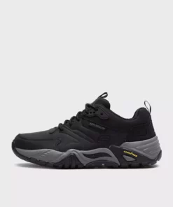 کفش ورزشی آرچ فیت با لوگو چرم مردانه مدل 204409 مشکی برند Skechers - 904104925