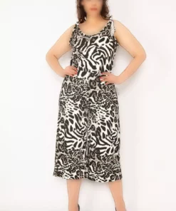 دستکش زنانه بزرگ سایز لئو با بند دوشی 65n33249 برند Şans - 311880576