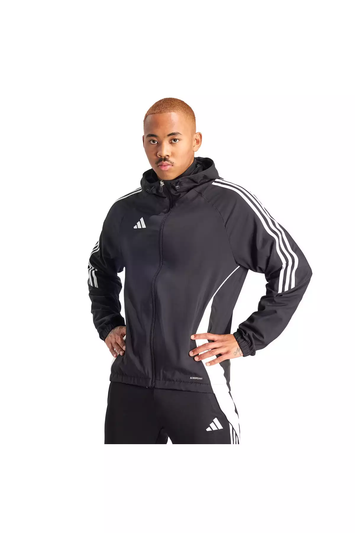 ترکیب ورزشی مردانه Tiro24 سایز مدرج سیاه برند adidas - 819323716