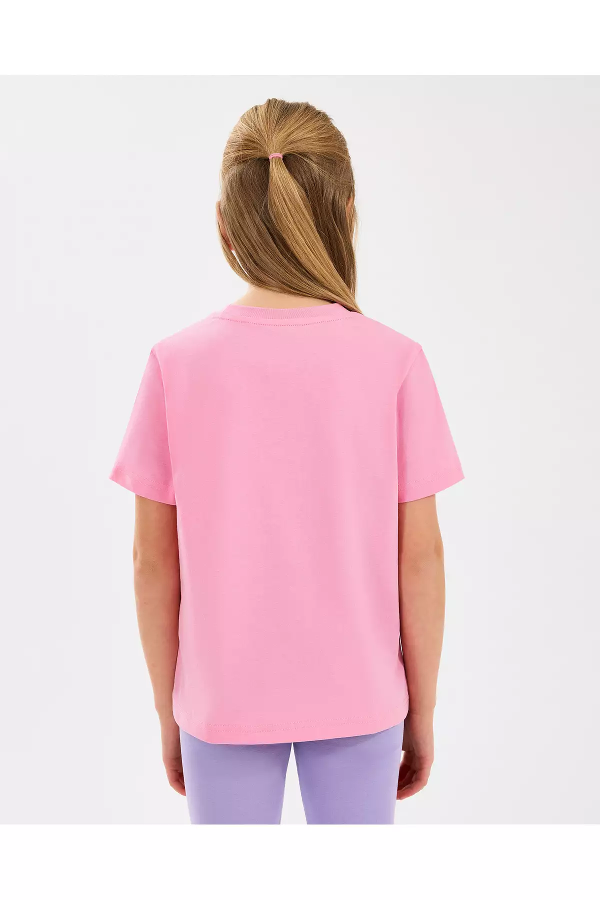 تیشرت گرافیکی دخترانه بزرگ به رنگ صورتی مدل Sk2510019-610 برند Skechers - 928428382