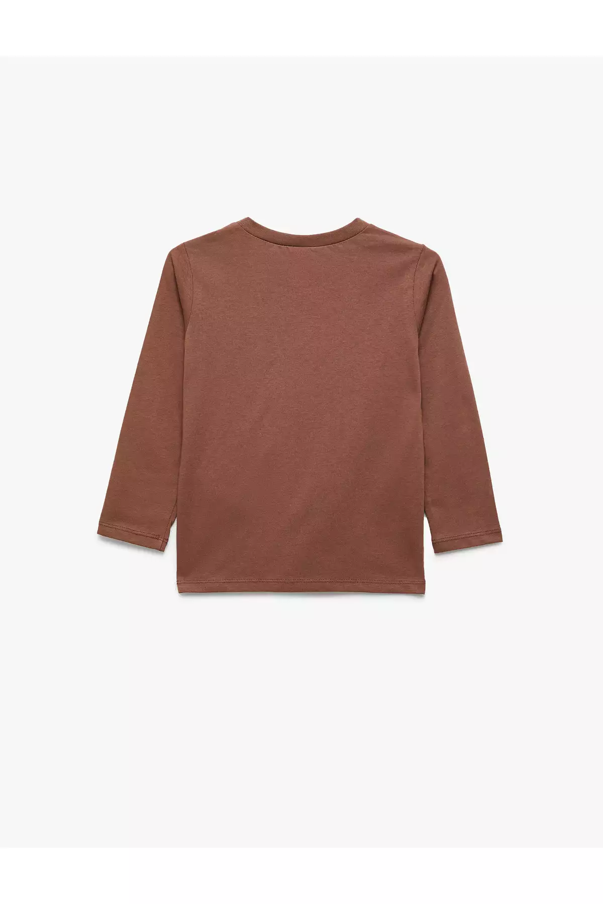 تیشرت پنبهای یقه گرد آستین بلند با نقوش دایناسور برند Koton - 955318576