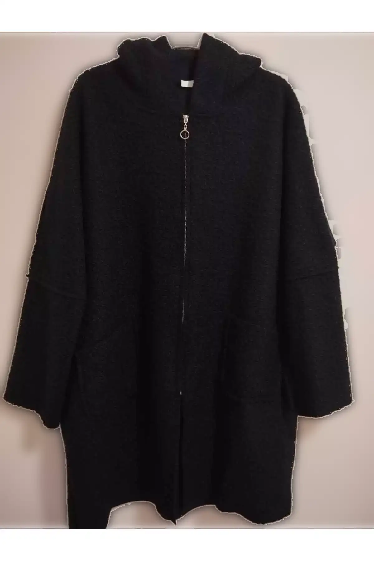 کاپشن سبک و با کیفیت عالی، سایز بزرگ و دارای کلاه، از جنس باکلت برند anne moda ankara - 1031379619