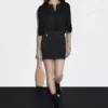 دامن مینی دکمهدار برند Massimo Dutti - 963059014