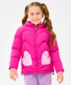 کت بزرگ دخترانه پافر جی رنگ بنفش مدل SK2520039-3935 برند Skechers - 992659995