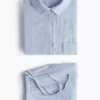 ست پیژامه با پیراهن و شلوارک برند H&M - 955165482