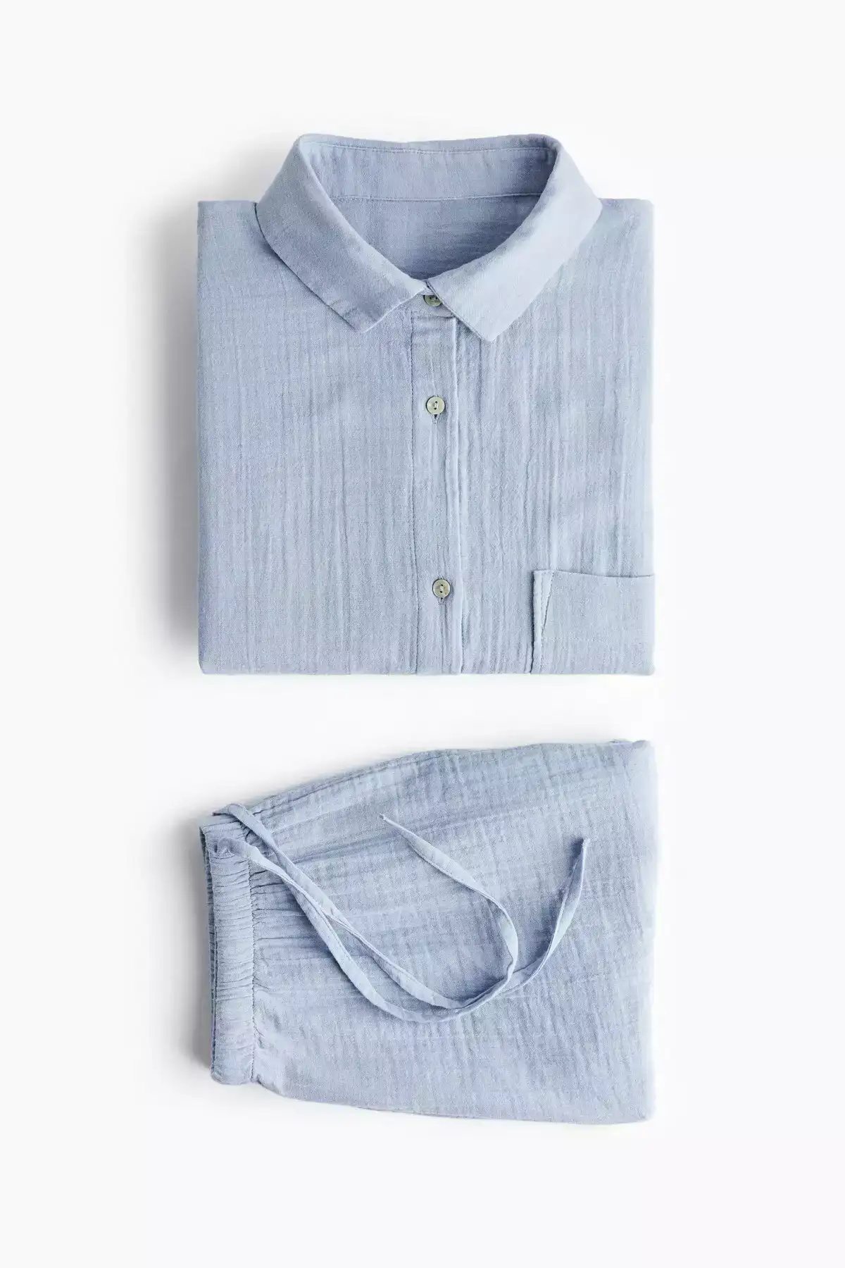 ست پیژامه با پیراهن و شلوارک برند H&M - 955165482