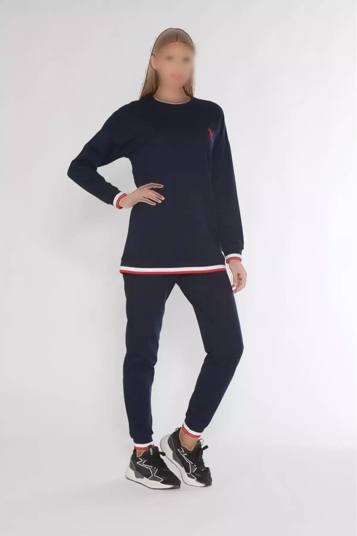 ست لباس زنانه رنگ آبی تیره ۲۰۱۸۱ برند U.S. Polo Assn. - 950170559