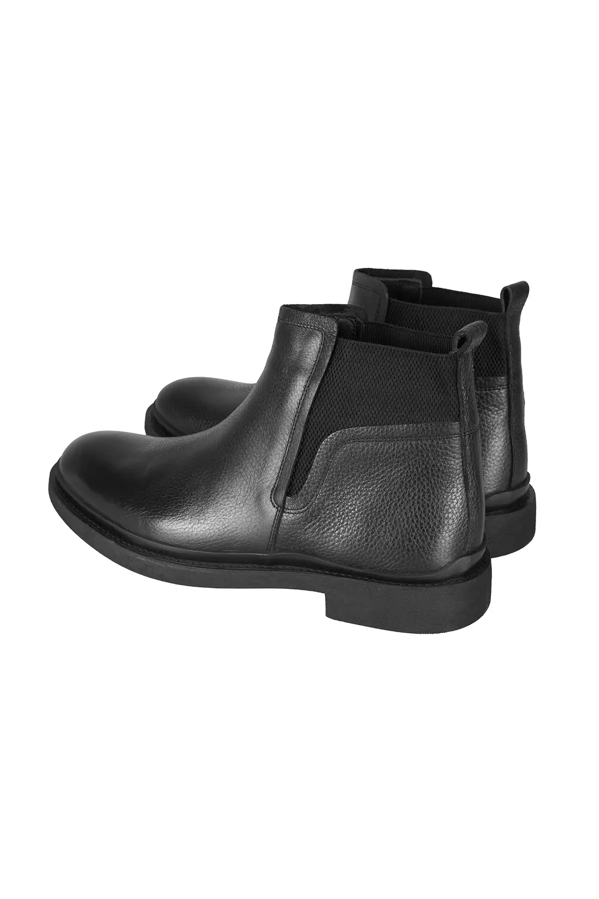 چکمه چرم مردانه سیاه لیان برند Desa - 905103360