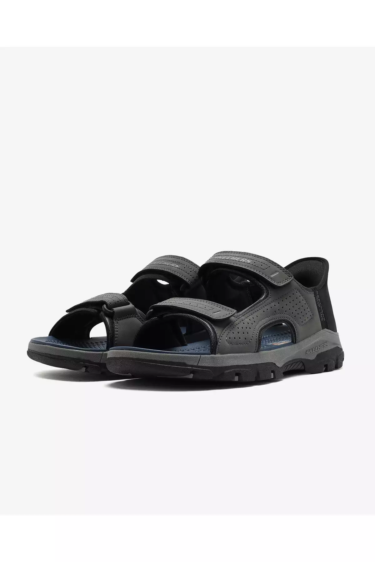 ترسمن - رییس صندل مردانه خاکستری 205289 چار برند Skechers - 902947526