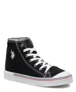 کفش روزمره ورزشی کتانی مشکی کیان هیدر برند U.S. Polo Assn. - 315922546
