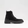 بوت مردانه چرمی سیاه آلتایر تر برند Aldo - 762201528