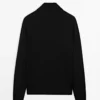 ژاکت با زیپ ترایکویی برند Massimo Dutti - 955297355