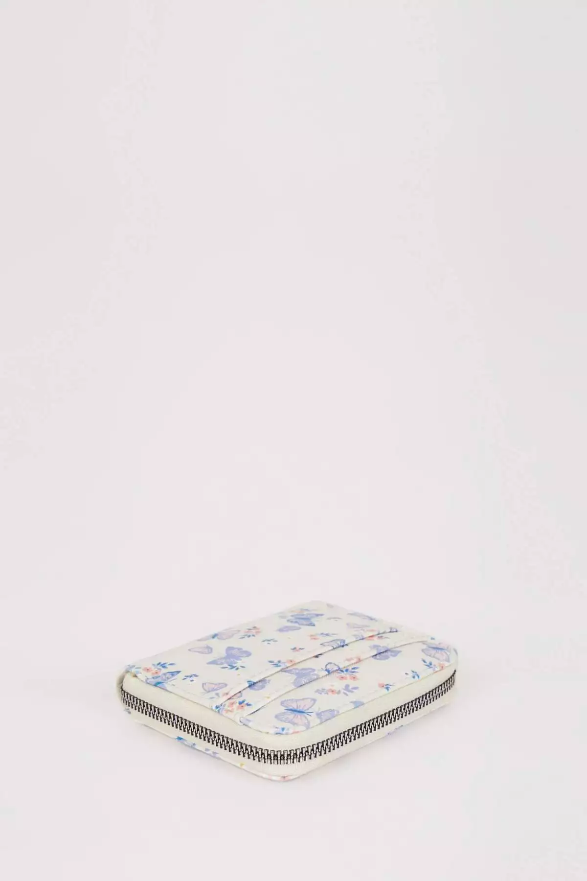 کیف پول چرم مصنوعی با طرح پروانه زنانه مدل C1778AXNS برند Defacto - 817738848