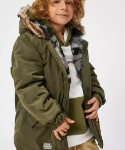 پالتوی خاکی پسرانه برند Koton - 771840179