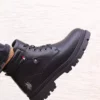 بوت روزمره مردانه ریوس با زیره حرارتی و گرمکن خزدار، زیپدار، رنگ مشکی برند U.S. Polo Assn. - 987499425