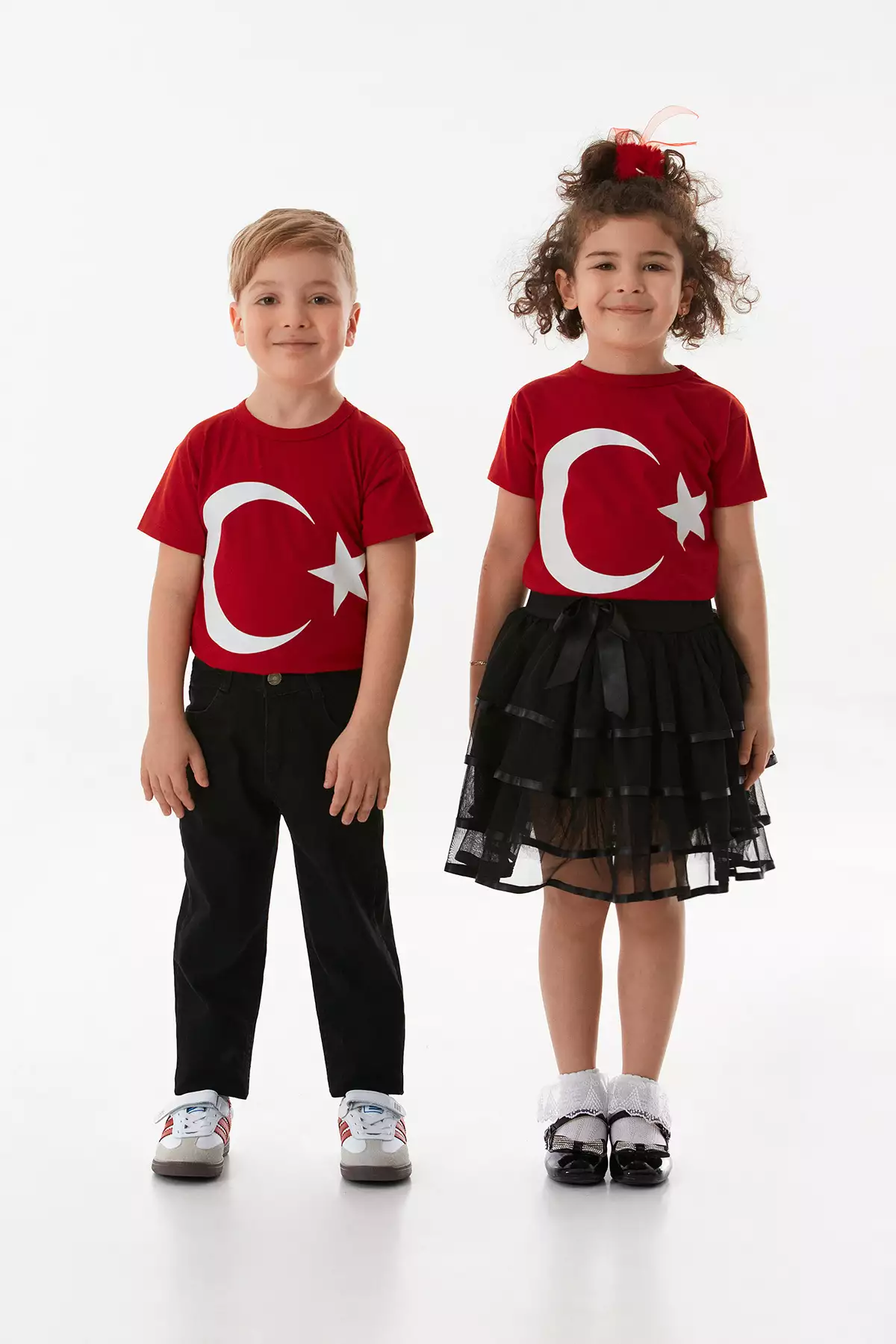 تیشرت بچهگانه با طرح پرچم ترکیه برند Fullamoda - 954264557