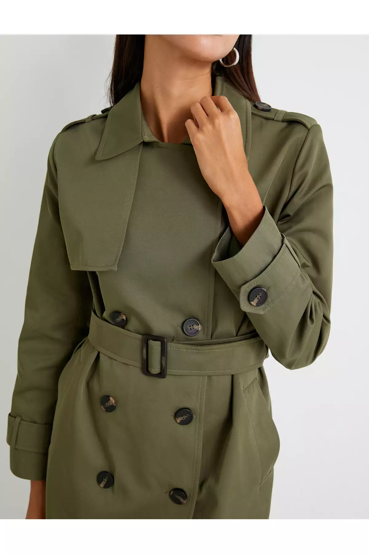 کت شلواری دکمهدار دو ردیف با جیب و جزئیات بادگیر برند Koton - 821444975