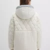 ژاکت کاپشن کلاهدار کرم رنگ 1110499-86412 برند Mavi - 869800361