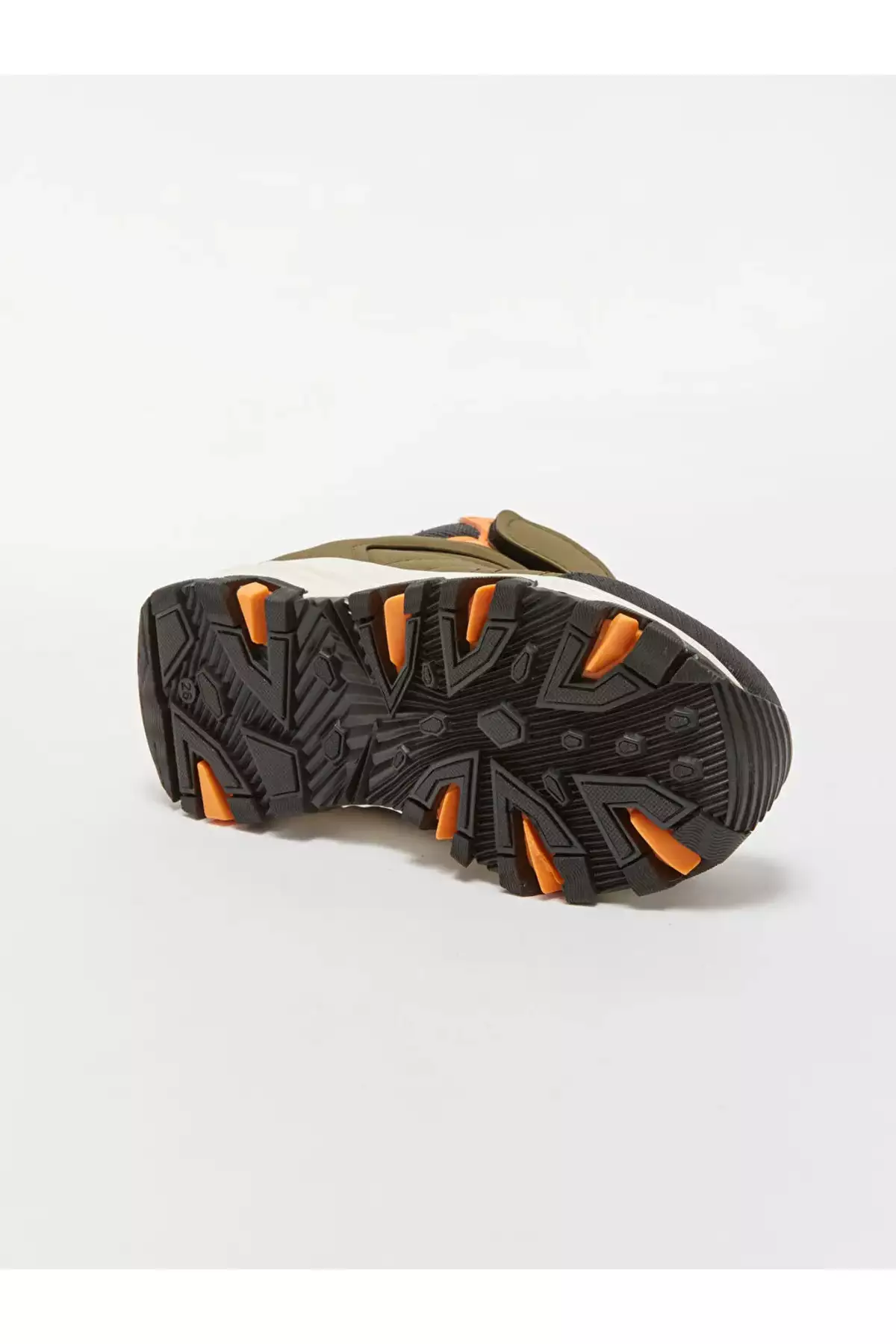 بوت بچگانه مردانه با ظاهر چرم LCW STEPS Haki برند LC Waikiki - 1022339326