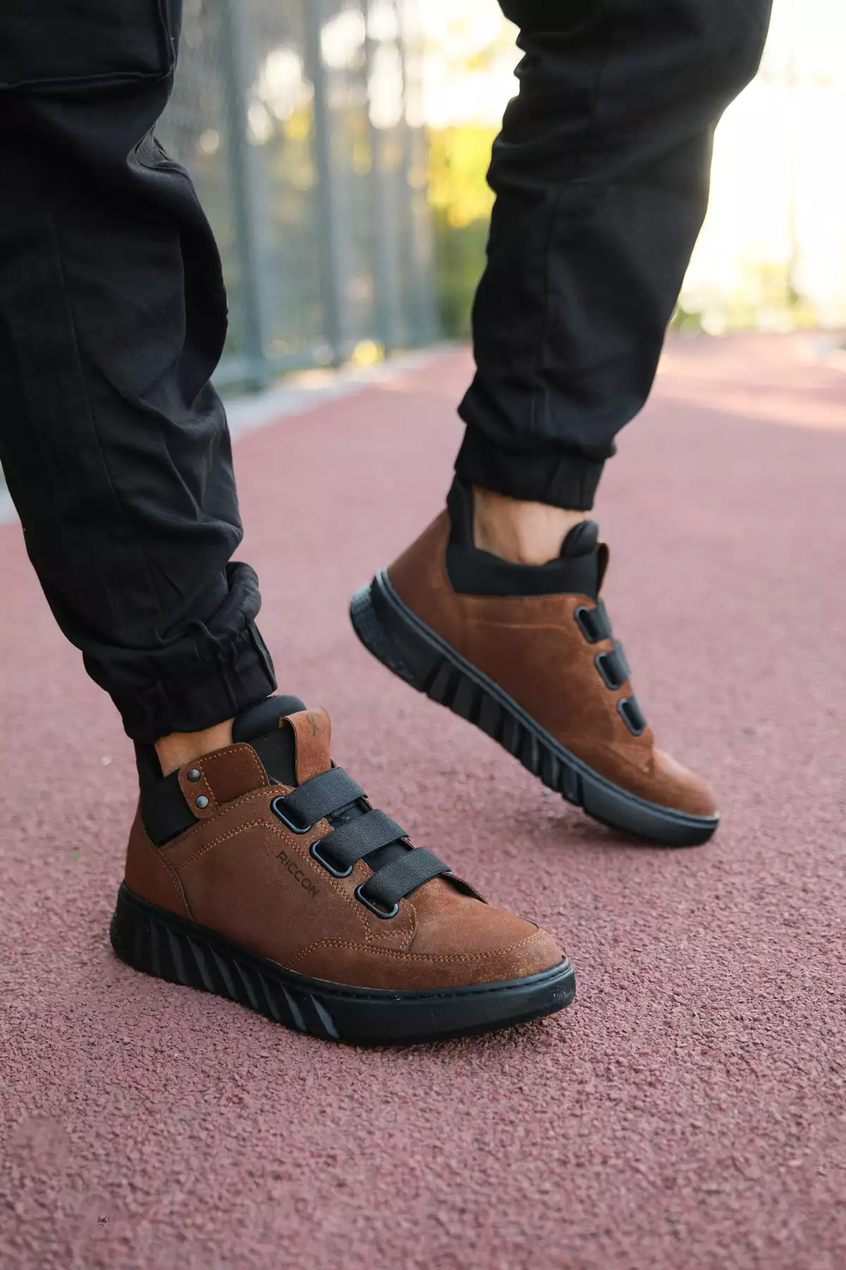 بوت اسنیکر مشکی تابا 0012383 برند Riccon - 46551511