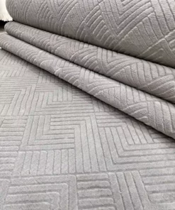 رولیف آدن خاکستری فرش یولوک با زیره غیر滑 برند Merinos - 777932442