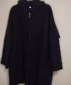 کاپشن سبک و با کیفیت عالی، سایز بزرگ و دارای کلاه، از جنس باکلت برند anne moda ankara - 1031379619