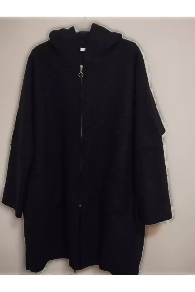 کاپشن سبک و با کیفیت عالی، سایز بزرگ و دارای کلاه، از جنس باکلت برند anne moda ankara - 1031379619