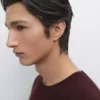 کاپشن گردن بیسیک با ترکیب پشم یونو برند Massimo Dutti - 966067947