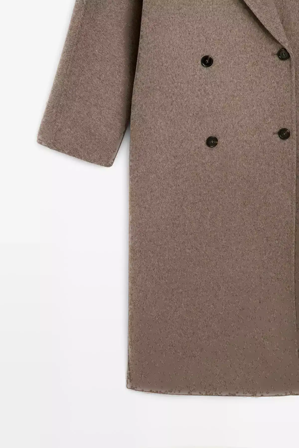کابان کراوزه از ترکیب پشم بلند برند Massimo Dutti - 984284173